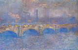Claude Monet Waterloo Bridge Sunlight Effect 3 painting